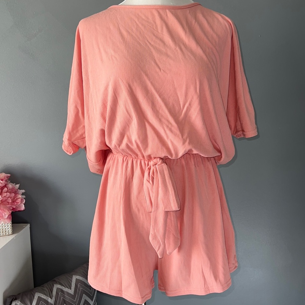 Pink romper